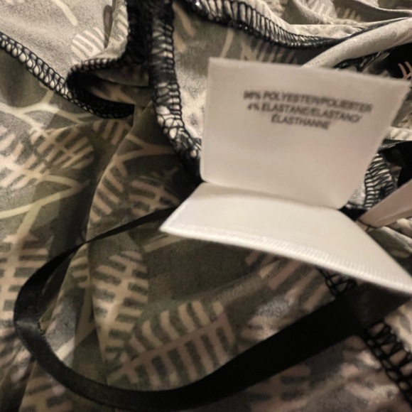 Kasper Leaf Print Dress PXL FREE SHIP - Picture 5 of 5